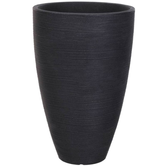 Flower Pot Ribbed 40x60 cm Anthracite ProGarden - Anthracite