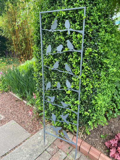 Grey Bird Trellis 139cm