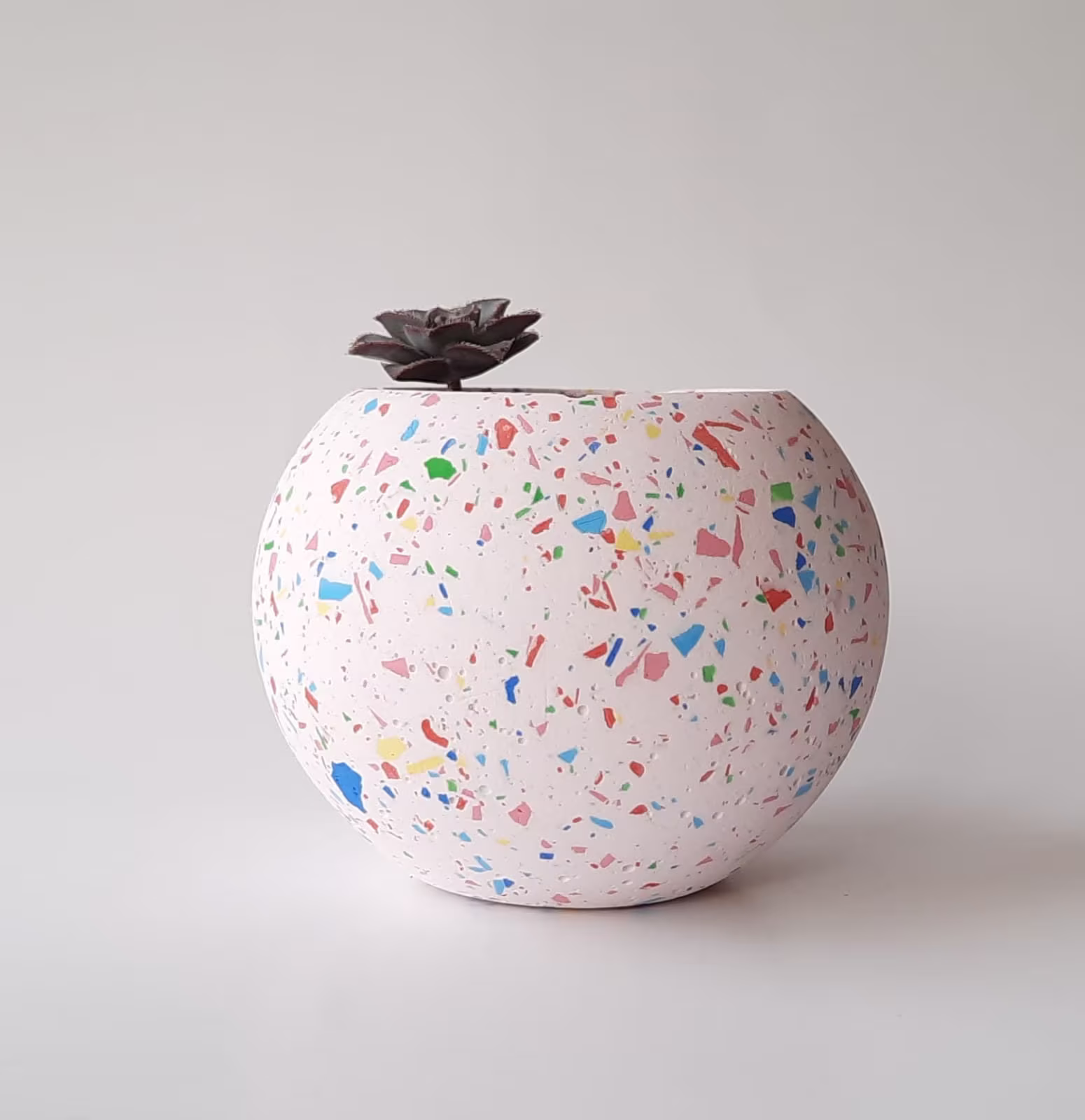Terrazzo Planter, Pink Planter, Mother's Day Gift, Housewarming Gifts, Terrazzo, Cement Pot, Succulent Planter