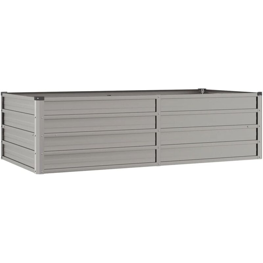Garden Planter Grey 160x80x45 cm Weathering Steel Vidaxl Grey