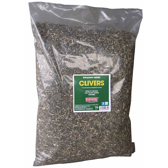 Straight Herbs Clivers - 1 Kg Bag - 885 - Equimins