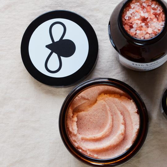 Salt And Oil Body Scrub And Bath Soak Duo