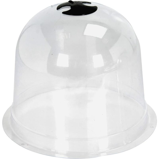 Tinor - Garden Cloches, 10 Pack Reusable Plant Dome Cloche Covers for Warming Garden Plants, Frost Protector for Succulent Plants(M26*21cm)