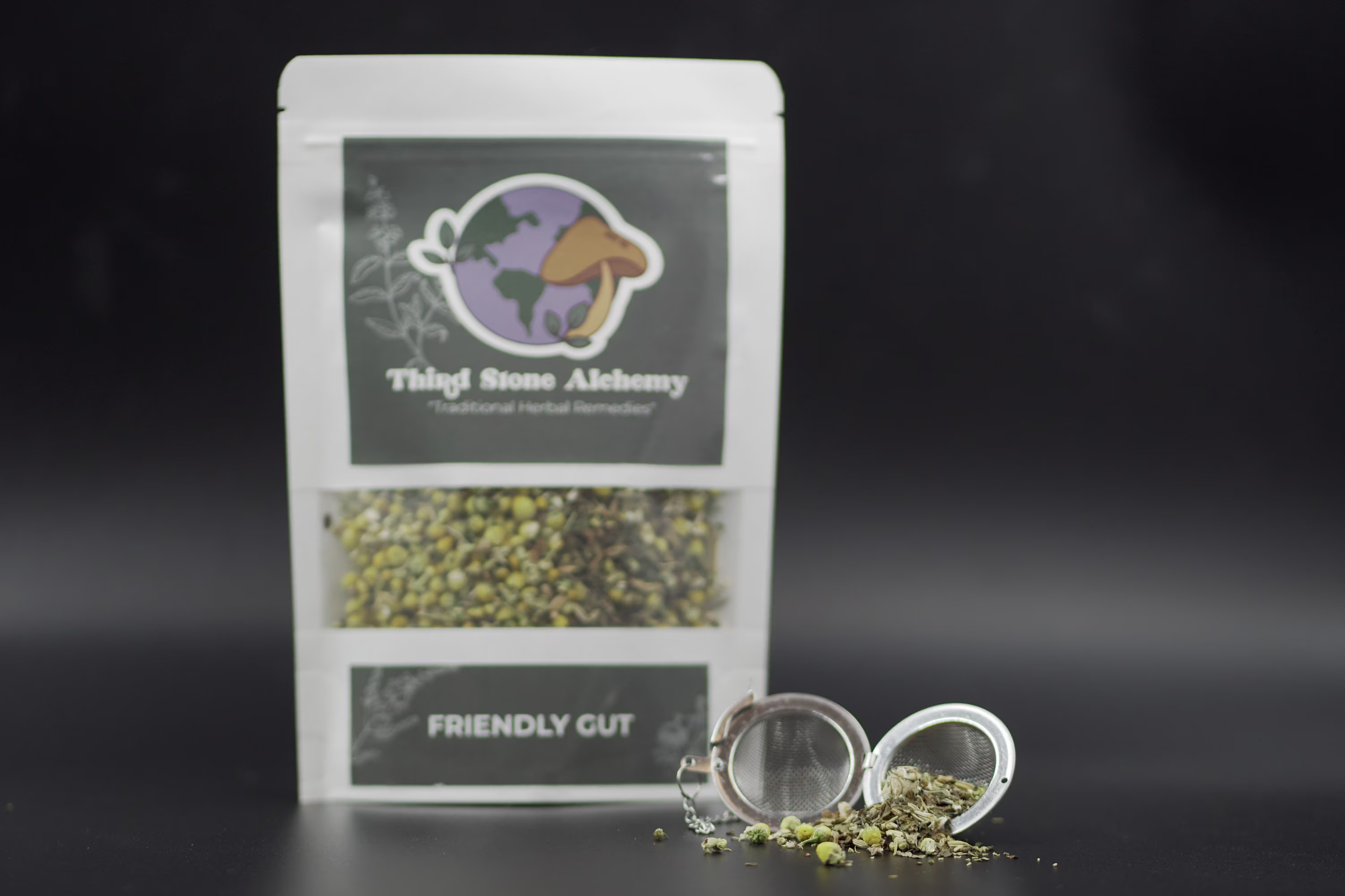Friendly Gut | Organic Herbal Tea Blend Digestion Inflammation Bloating/Gas Loose Leaf