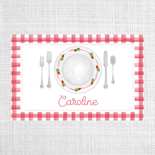 Personalized Double Sided Seasonal Placemat
