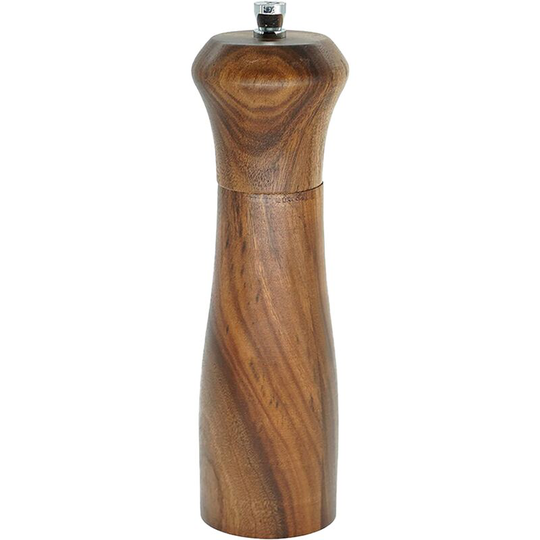 Fvbjd - Acacia Wood salt and pepper grinders refillable salt grinder pepper Mill with Adjustable Coarsenesssalt 6 inch acacia wood