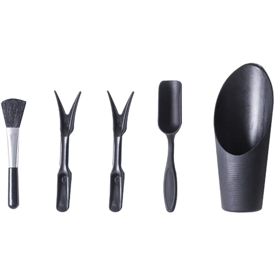 5PCS Garden Planting Tool Set Bonsai Succulent Transplanting Miniature Fairy Mini Planting Hand Tools for Home Office,model: Type 1