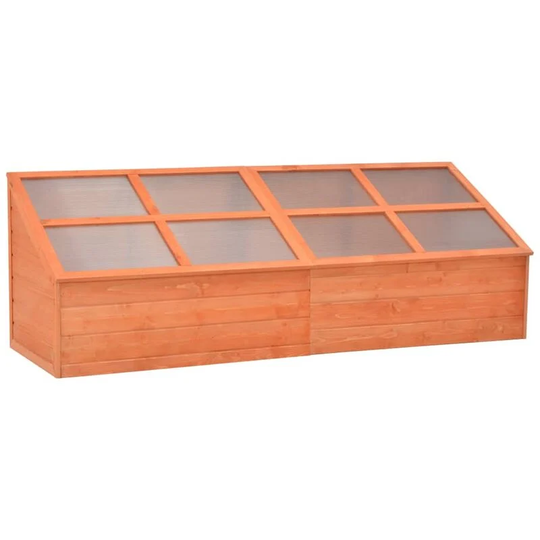 Vidaxl - Greenhouse Wood 180x57x62 cm Brown