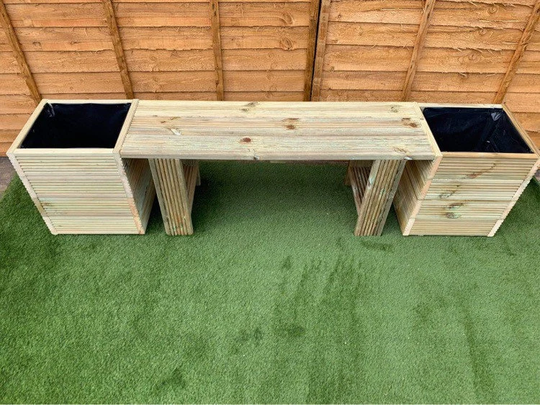 Planter Bench Seat