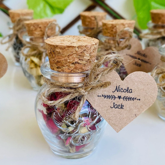 Tea Sugar For Guests, in Jar, Organic Tea, Bulk Gifts, Wedding Herbal Gifts For Jar Favors, Thank You