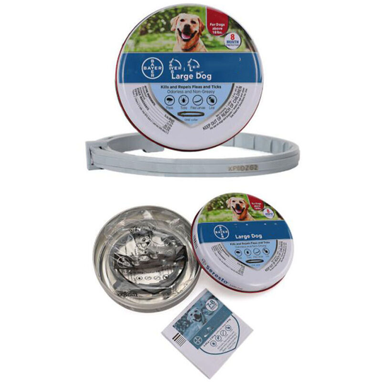Pet mosquito repellent collar for cats and dogs, adjustable mosquito repellent collar for preventing lice, mites, and flea medicine, pet supplies,