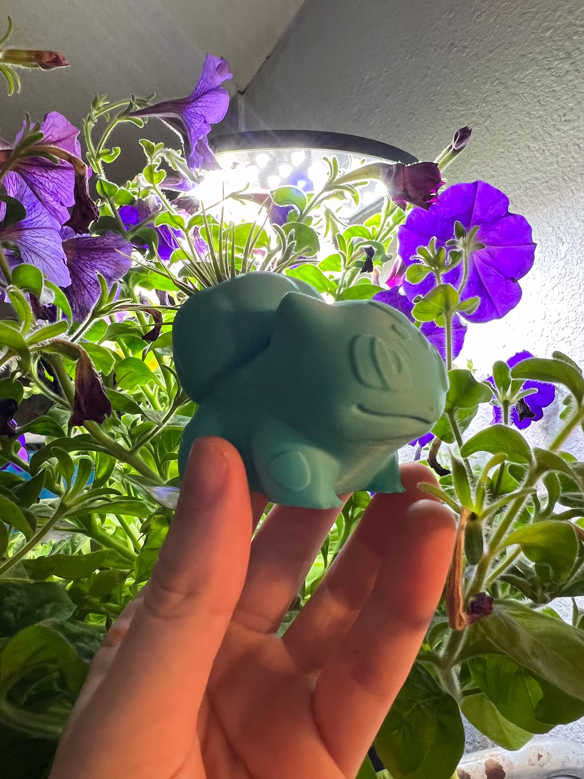 Bulbasaur Succulent Planter | Office Decor Home Modern 3D Printed With Drainage Indoor
