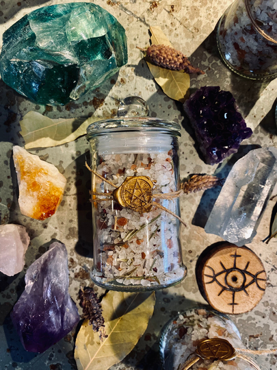 Witches Ritual Salt - Protection, Cleansing, Wicca, Witchcraft