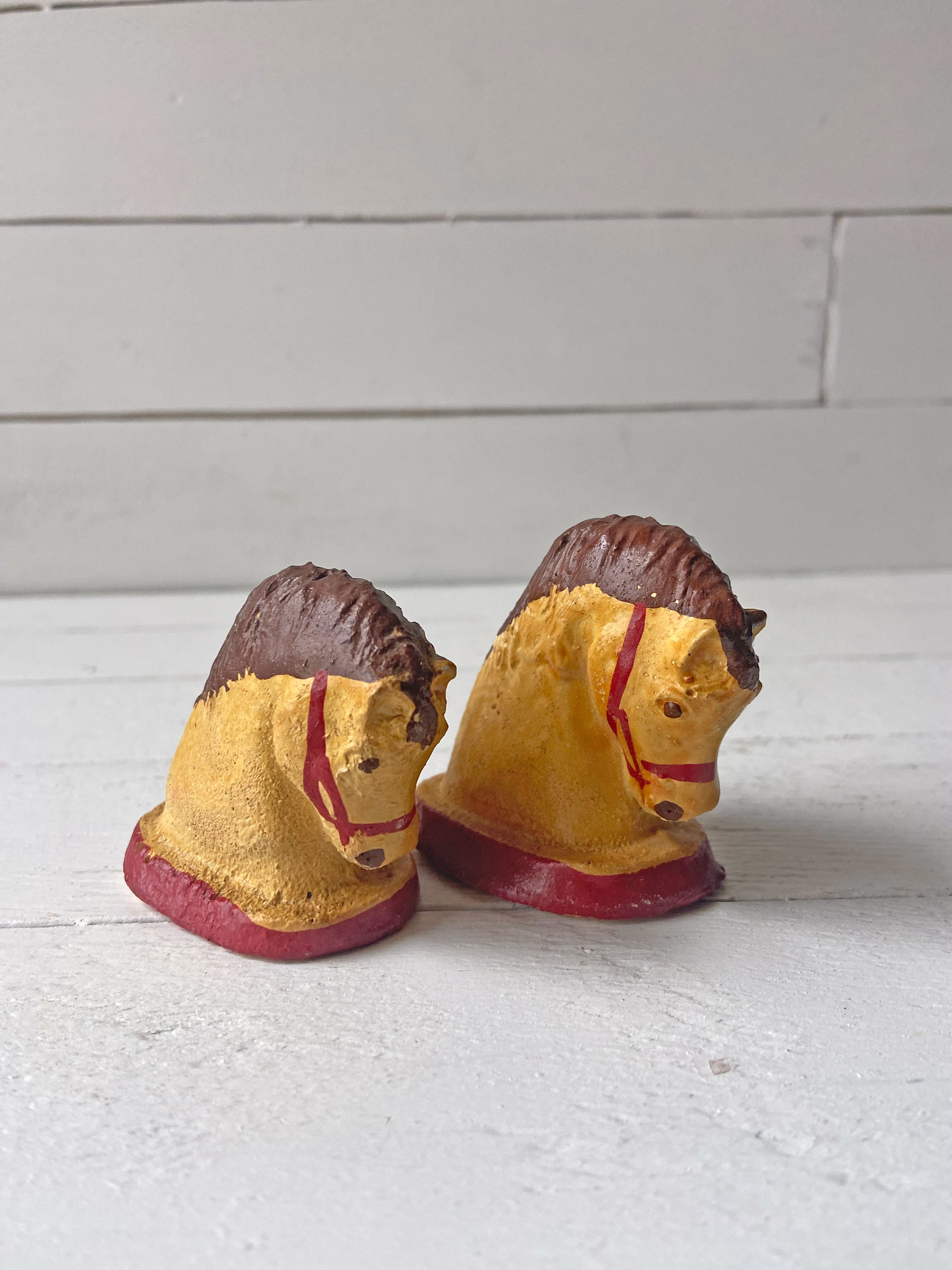 Vintage Horse Salt & Pepper Shakers, Western Collector, Lover Gift