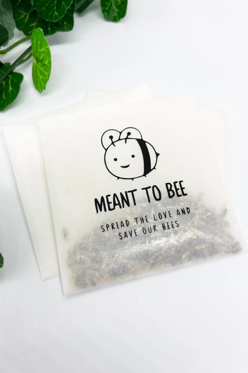 Meant To Bee Wild Flower Seeds Biodegradable Seed Wedding Favors Guest Thank You Gift Friendly Floral Christening Baptism Favour