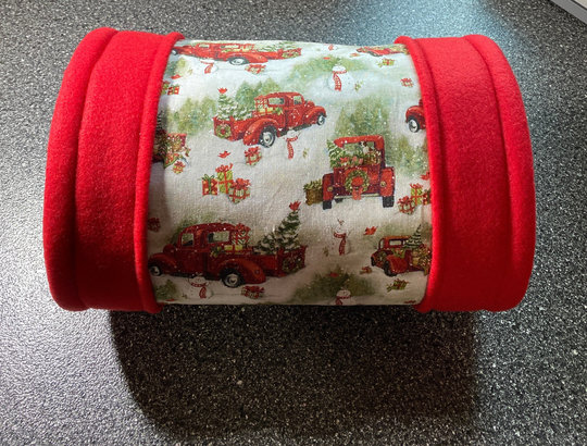 Christmas Season Small Animal Tunnel Hideout Playhouse For Guinea Pig/Hedgehog/Ferret/Chinchilla & Other Small Animals
