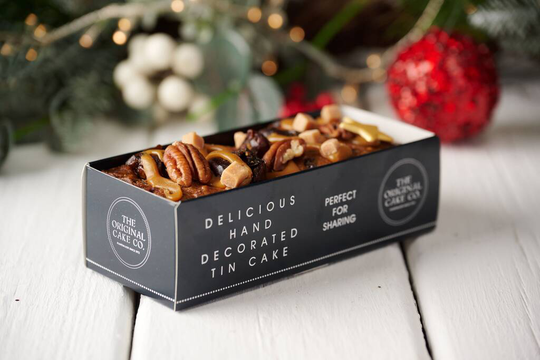 Festive Spiced Rum, Date And Salted Caramel Cake X8