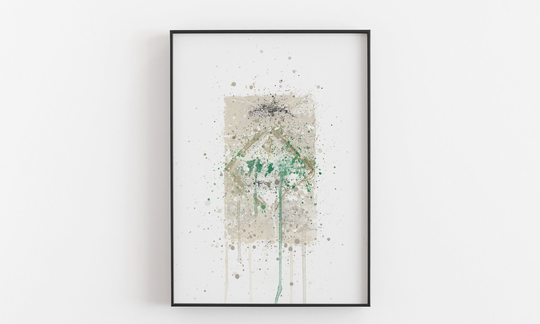 Christmas Gift Sea Salt Wall Art Print 0249A