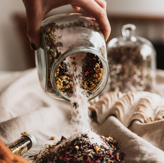 Mix Your Own Botanical Bath Salts