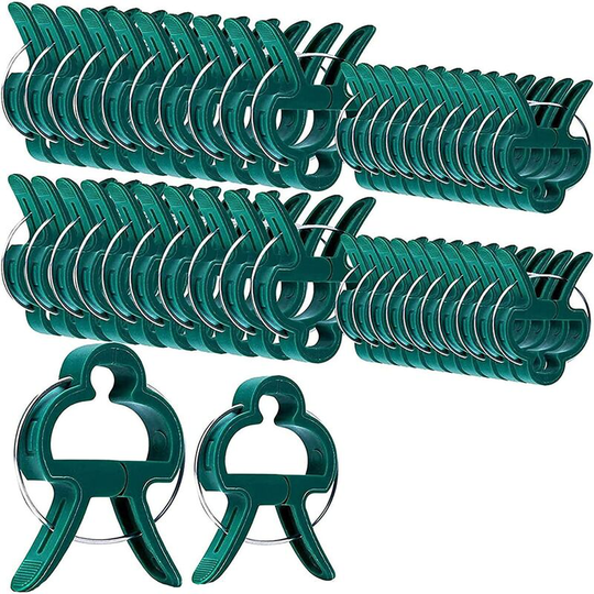 Osqi - Durable Plant Clips,40PCS Garden Plant Clips,Garden Support Clip,Adjustable Support Clips,Garden Plant Clips,Plant Support Clip,Clips for
