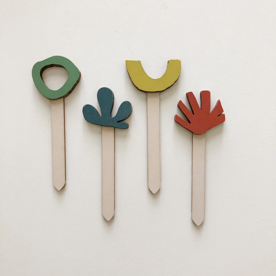 Plant Tags, Garden Markers, Signs, Herb Vegetable Stakes, Stakes