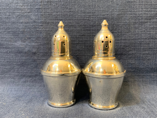 Vintage Sterling Salt & Pepper Shakers