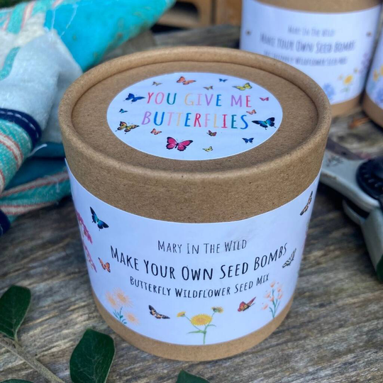 You Give Me Butterflies Make Your Own Seed Bomb Kit