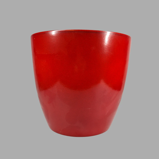 xl Maroon Ceramic Planter - Extra Large Indoor