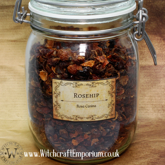 Rosehip | Whole - Herb Organic Natural Vegan Pagan Wicca Wiccan Spell Potion Ritual Magic Magick Energy Tea