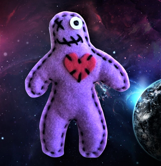 Psychic Enhancement Poppet - Stuffed With Corresponding Herbs