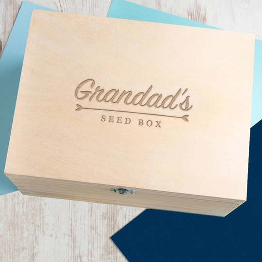 Personalised Seed Box For Grandparents