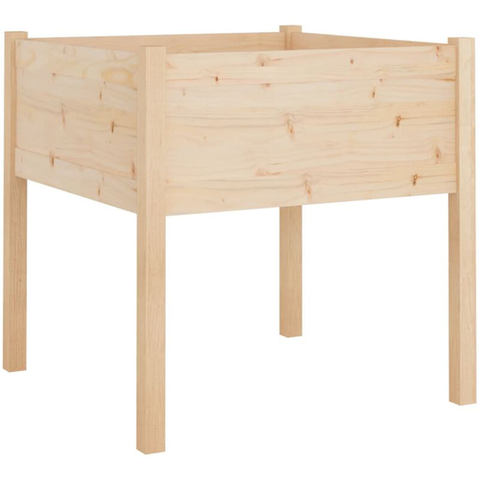Vidaxl - Garden Planter 70x70x70 cm Solid Pinewood Brown