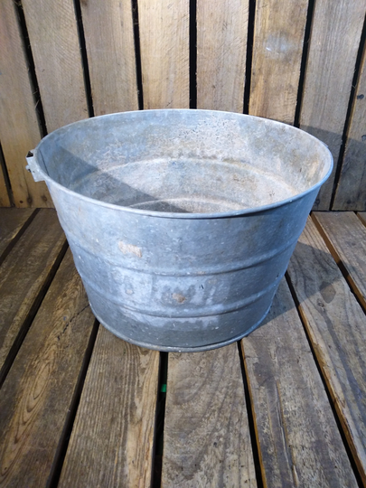 Rusty Metal Bucket