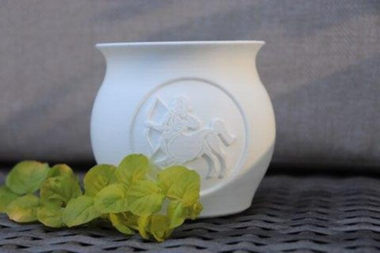 Astrology Succulent Planter, Sagittarius Zodiac Sign Vase