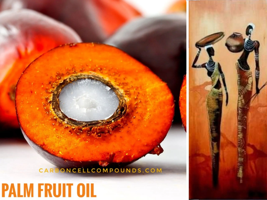 Palm Fruit Oil | Origin. Homemade, West Africa - | Free Intn'l Shipping(For Orders Up To 99 Dollars