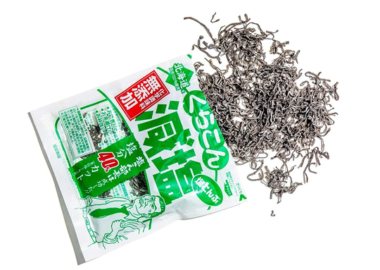 Kurakon Japanese Shio Kombu | Salted Kelp 40% Reduced Salt, 28G X 3 Packs - Japan