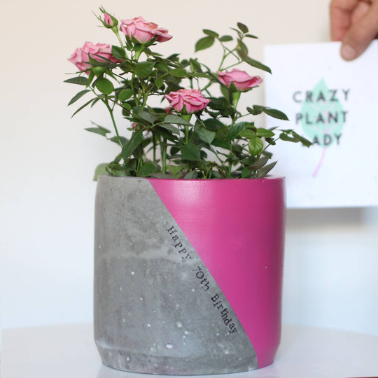 Landmark Birthday Planter