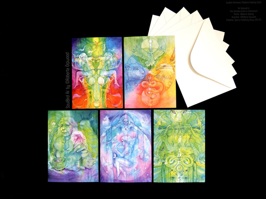 Shamanic Medicine Greeting Card Set Of 5