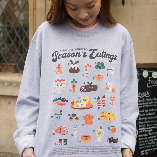 Season's Eatings Women's Christmas Guide Jumper