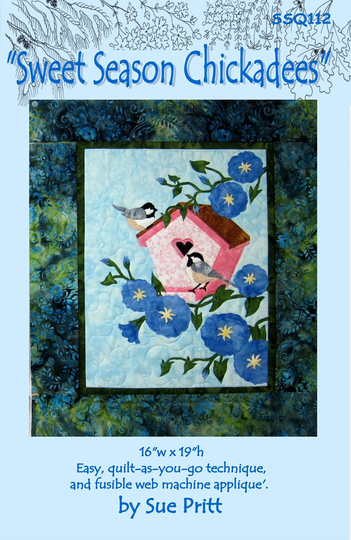Sweet Season Chickadees Applique Kit & Quilt Pattern, From Quilts Brand New, Please See Description For More Information