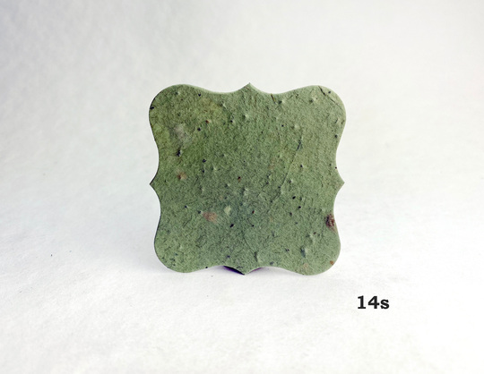 Seed Paper Scalloped Squares - 2.5