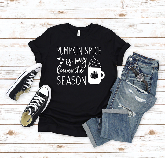 Pumpkin Spice Is My Favorite Season Shirt, Fall Shirts