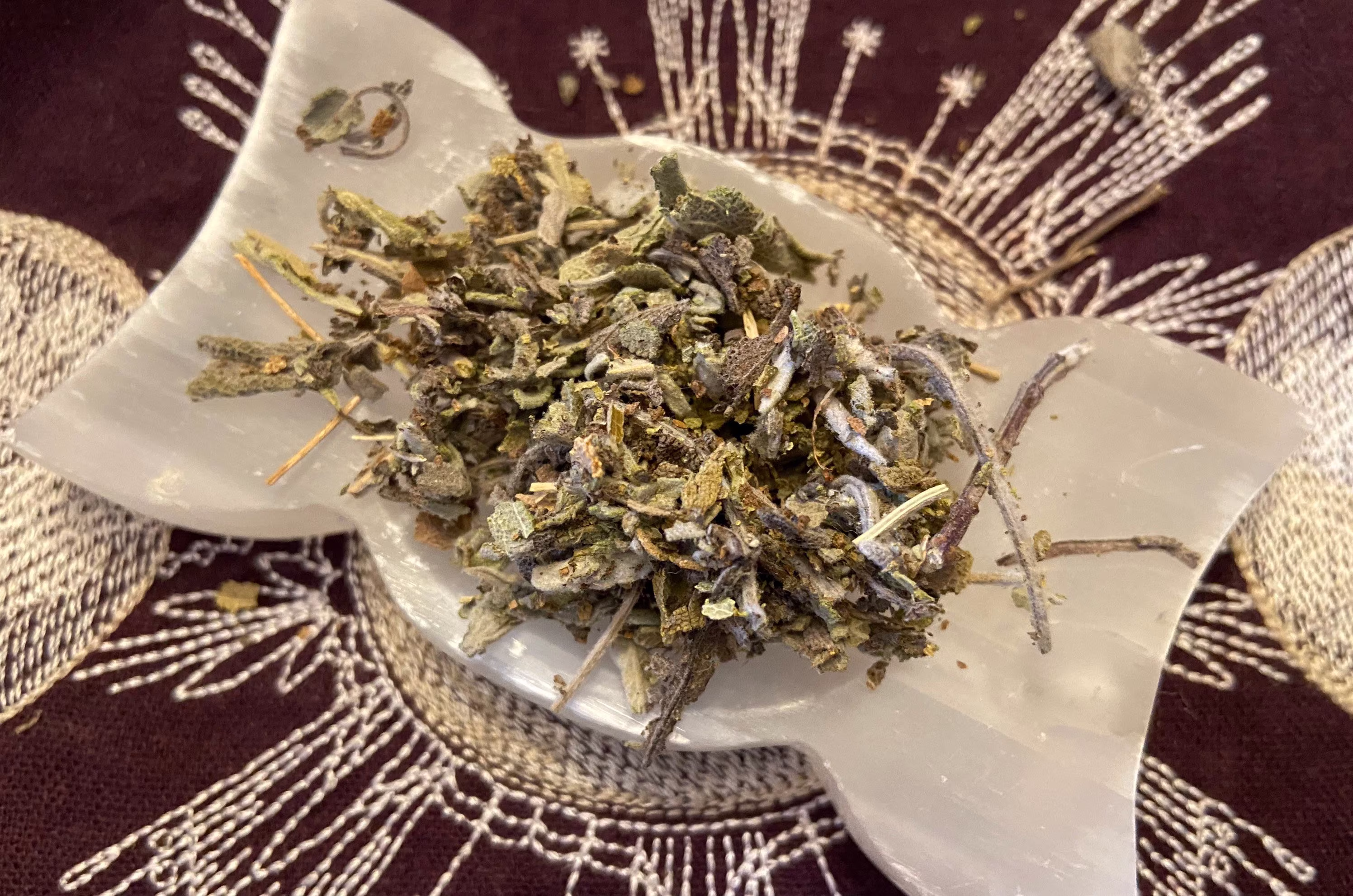 Common Sage, Garden Ward Off Evil, Cleansing, Wisdom, Good Luck, Mortality, Heal Grief, Dried Herbs, All Natural