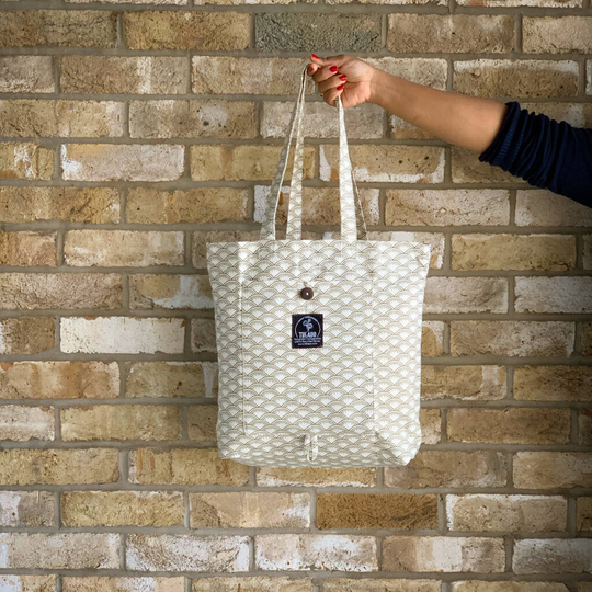 Wabi Sabi Magic Tote Bag In Herb