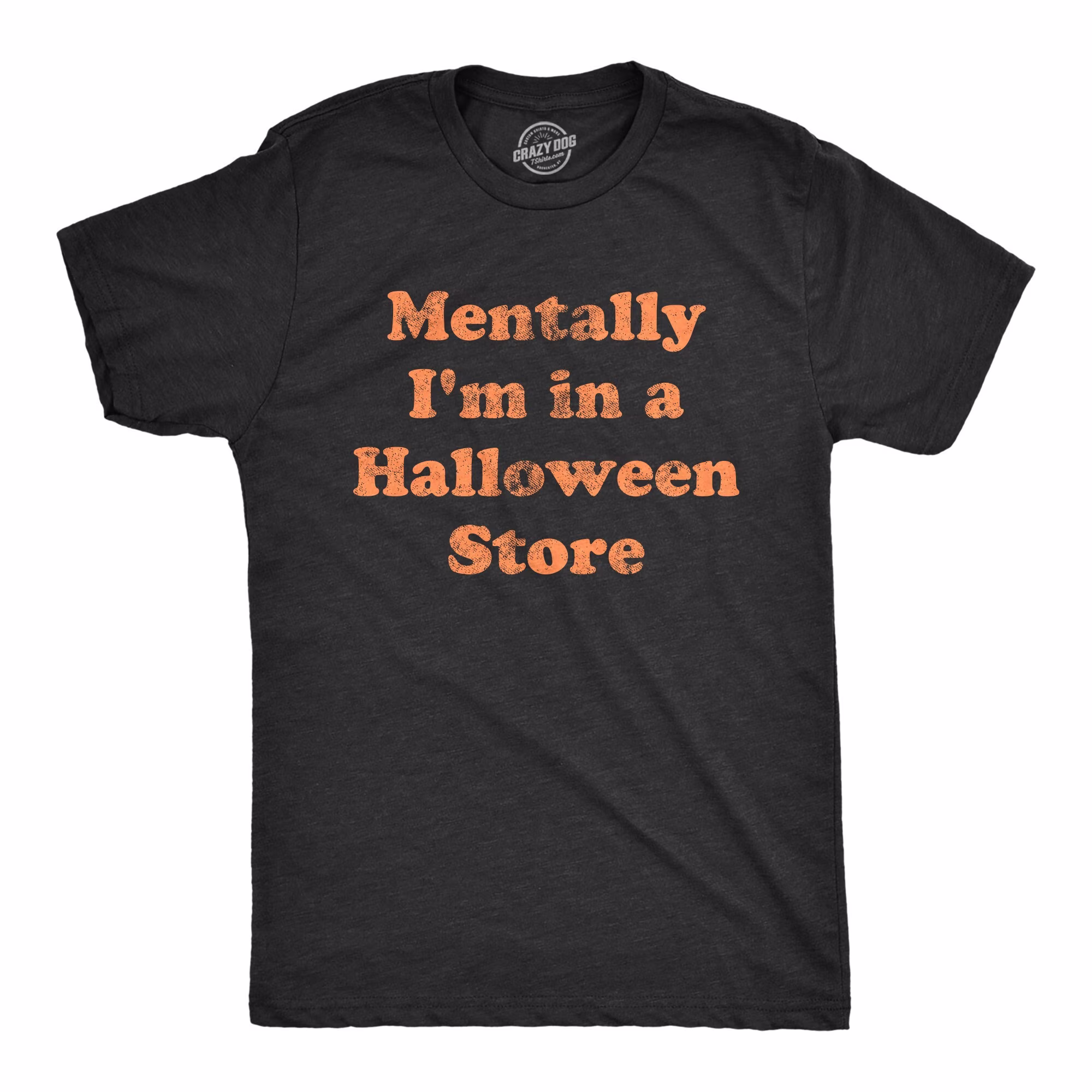 Mentally in Halloween Store, Fall Equinox Shirt, Unisex Shirts, Funny Pumpkin Spice Season, Psl, Shirts