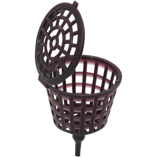 100pcs Portable Bonsai Tool Fertilizer Cover Plastic Dome Box Fertilizer Baskets for Agricultural Garden Planting