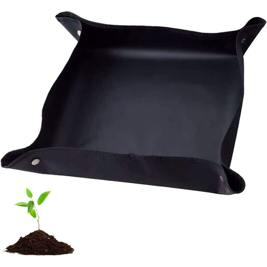 Potting Mat,Waterproof Plant Mat Foldable Gardening Mat Garden Flower Planting Mat for Potting Succulents Indoor Garden Plant Care Betterlife (75x