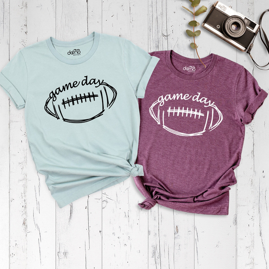 Game Day Football Shirt, Women Season Tee, Shirt, Team Mom Shirt