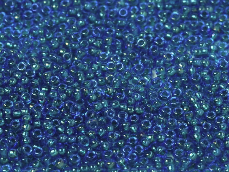 Miyuki Seed Beads 11/0 Fancy Lined Teal Blue, 3537-New
