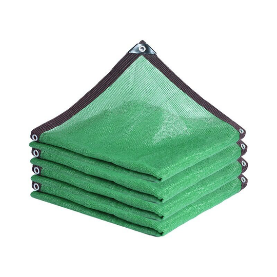 85% Shade Cloth, Top Shade Net, Green Sunscreen Net, Water Permeable Shade Net, for Outdoor, Backyard, Garden, Plant, Greenhouse, with Rope (2x3m)
